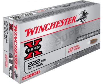 .222 Winchester 50gr Power Point