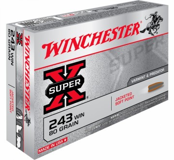.243 Winchester Power Point 80gr