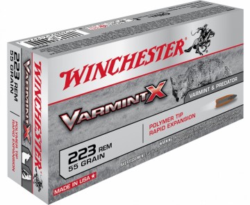 .233 rem Winchester VARMINT X, 55gr.