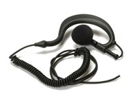 Zodiac ørehøyttaler med halvbøyle for tilkopling til apparater / monofoner / mikrofoner med 3,5 mm kontakt.
