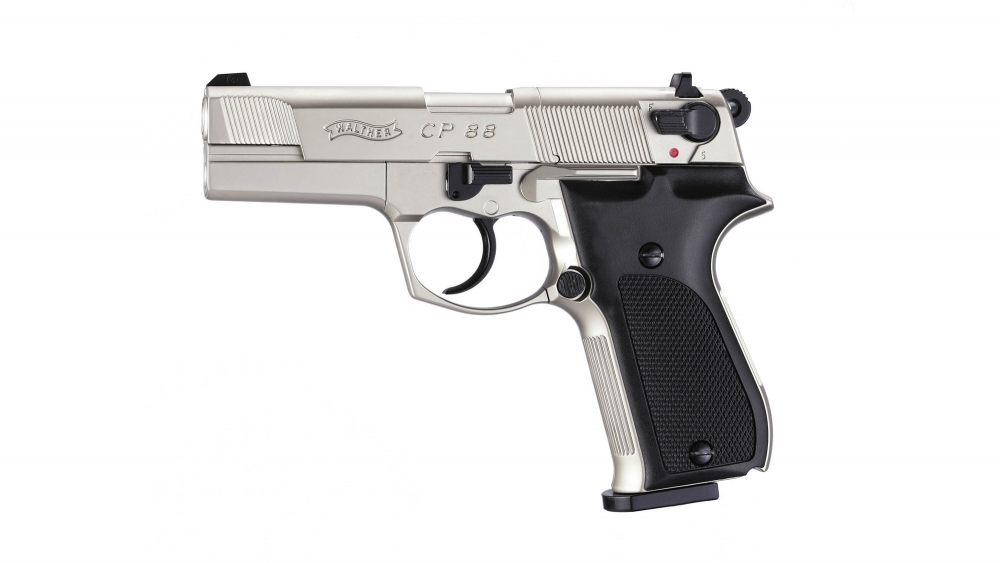 Tyskproduserte Walther CP88 har blitt en enormt populær luftpistol. Med sin driftssikkerhet, presisjon og kraft har den satt standarden for en hel generasjon rekreasjonspistoler.